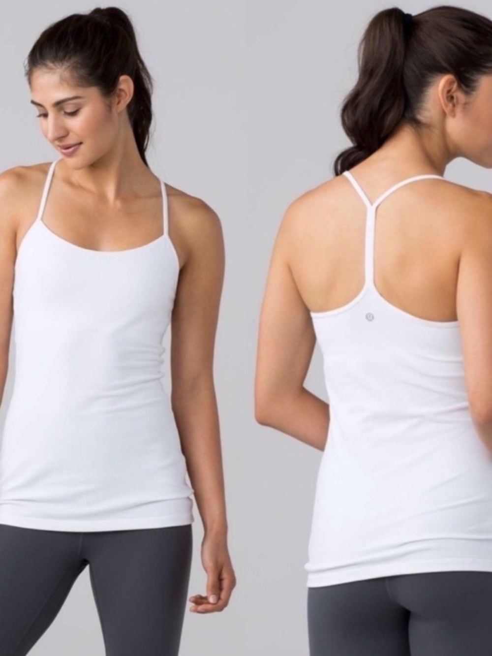 White Power Pose Tank Top